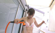 The hose water pressure Masturbation Arisa 1