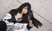 Cosplay Slf-cam masterbation. Sumire 32