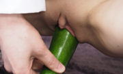 Fresh vegetables masturbation. Yu 21