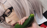 Fresh vegetables masturbation. Yu 32