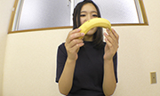 The pornstar ate bananas later Fumika 3