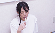 Masturbation with toothbrush Nahoko 21