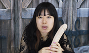 First vibrator masturbation Hina 32