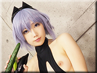 Fumika Woman is caught in vegetables Fumika