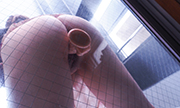 Masturbation while being poked from behind outdoors Nahoko 2