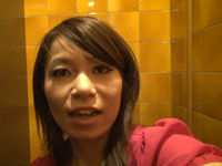 Sayaka Dziga take masturbation in the toilet